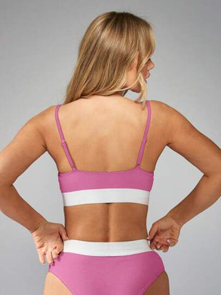 MISSGUIDED خصرية رياضية ذات تأثير عالٍ، ملابس تمرين رياضي وتدريب نشط وممارسة اليوجا، ملابس علوية رياضية قصيرة مع أربطة قابلة للتعديل، صدرية لياقة بدنية صيفية