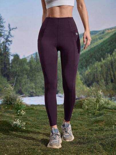 In My Nature سراويل اليوجا/البيلاتس للنساء للاستخدام الخارجي ذات مطاطية يمكن تمديدها، مزودة بجيوب، مناسبة للتنزه والتخييم والرياضة، من قماش قابل للتنفس مناسب للربيع والصيف