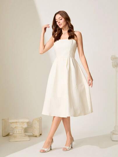 CUCCOO CHICEST صنادل نسائية ذات كعب عالي رفيع ذات أصابع دائرية لامعة ذات تصميم أنيق وأنثوي، أبيض ساتان أنيق للعروس والوصيفات، أحذية كعب عالي للاستخدام في الحفلات والمناسبات الرسمية مناسبة ل- الزفاف.