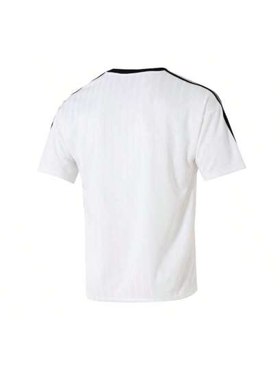 Adidas Originals تي شيرت رجالي رياضي من ADICOLOR POLY T بأكمام قصيرة وراحة وراحة نصف كم، مناسب للجري واللياقة البدنية والتدريب، IM9459