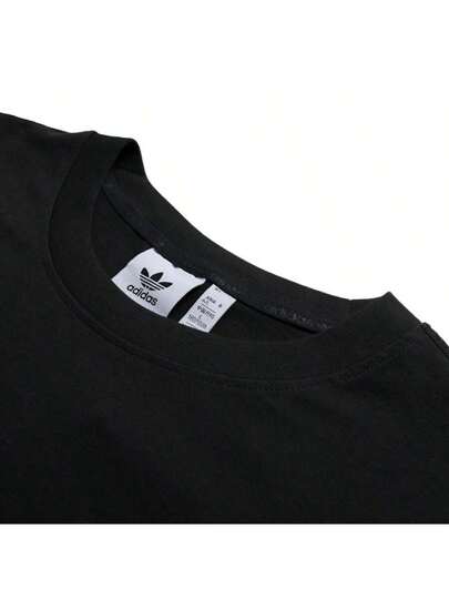Adidas Originals تي شيرت ذو أكمام قصيرة للرياضة والتدريب البدني وممارسة اللياقة البدنية للرجال، مصنوع من قماش مريح وكاجوال