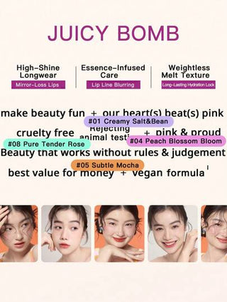 Essence ملمع شفاه إيسنس جوسي بومب الممتلئ 02 تشيكي شيري - 2.6 مل