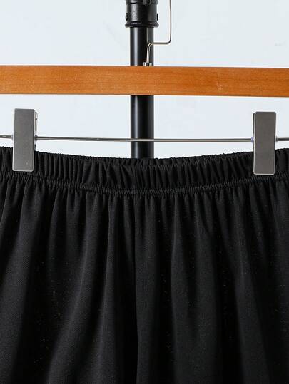 مجموعة ملابس علوية رياضي قصير الأكمام وشورت للجري لصبية المراهقين، قطعتين في المجموعة