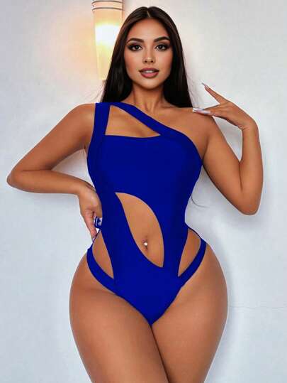 مايوه حريمي قطعة واحدة Swim SXY بكيني إنيق وجذاب من قطعة واحدة، تصميم عصري ذو طابع بسيط مناسب للصيف