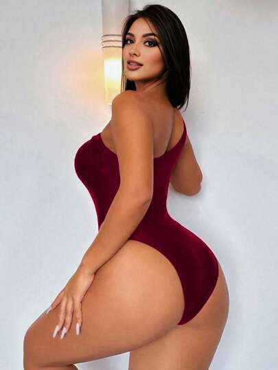 مايوه حريمي قطعة واحدة Swim SXY زي سباحة قطعة واحدة أنيق وجذاب، تصميم عصري وبسيط، مناسب للصيف، قطعة واحدة