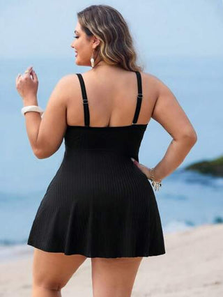 Swim Lushoire بيكيني بهدب للمقاسات الكبيرة، موضة الصيف