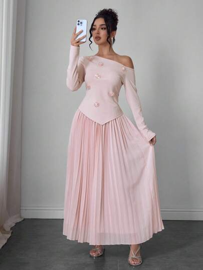 Modelyn العيد بدلة نسائية من قطعتين للارتداء اليومي