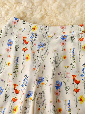 SHEIN LUNE مجموعة متطابقة للنساء للعطلات: توب بلا أكمام وبنطلون واسع الساق كاجوال، أزياء صيفية للنساء في العطلات، مجموعة قطعتين للعطلات، فساتين صيفية للنساء لأزياء العطلات في الجزيرة، كاجوال