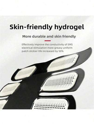 منشط عضلات البطن بشحن USB، مدرب عضلات البطن مع شاشة رقمية LED، منشط البطن والذراعين