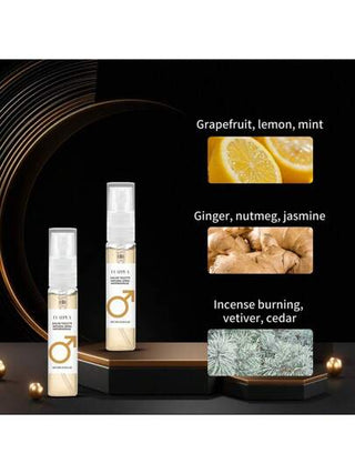 عطر رجالي بالفرومونات طويل الأمد ،1 علبة تحتوي على 2 قطعة، عطر على المواعدة طويل الأمد خال من الكحول ،أفضل هدية له في عيد الحب