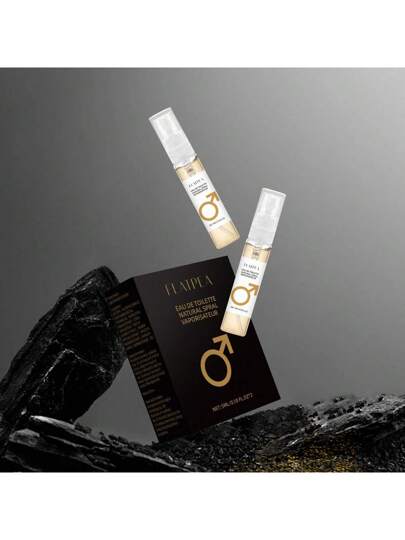 عطر رجالي بالفرومونات طويل الأمد ،1 علبة تحتوي على 2 قطعة، عطر على المواعدة طويل الأمد خال من الكحول ،أفضل هدية له في عيد الحب