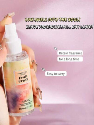 قطعة واحدة من رذاذ الرائحة للقماش 80مل، معطر هواء سائل ذو رائحة أزهار جذابة، معطر هواء إطالة للرائحة، عطور للعناية بالحمام المنزلي والسيارة والفندق، هدية مثالية ليوم الحب والأعياد الخريجين، محمول