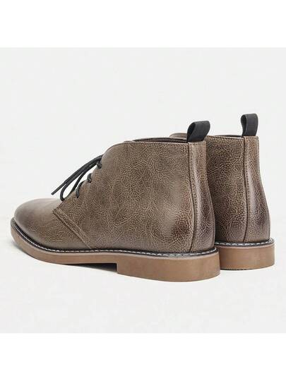 بوت الصحراء للرجال، بوت الكاحل الكاجوال الكلاسيكية على الطراز الرجعي للتنقل، بوت الدربي للرجال