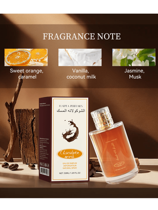 1 قطعة 50 مل عطر فانيليا وشوكولاتة للسيدات، رذاذ عطري حلو، يمنحك رائحة رومانسية وسيصيبك بحالة مزاجية جيدة مجرد استشمامه، أفضل هدية لأصدقائك، سيتم التوصيل بعبوتين عشوائيتين