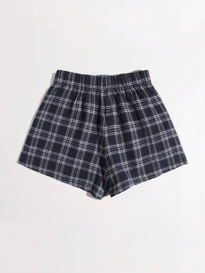 SHEIN EZwear شورت ساق واسع مربع