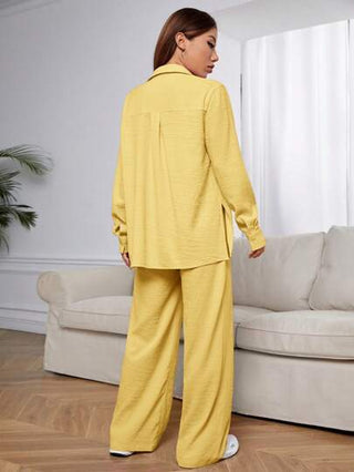طقم حريمي قطعتين EZwear بدلة نسائية قطعتين للارتداء اليومي