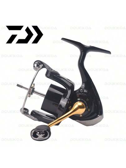 DAIWA بكرة صيد خيطية DAIWA CROSSFIRE LT من 1000 إلى 6000 ، بكرة معدنية ABS ، قوة 5-12 كجم ، جسم خفيف وقوي