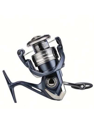 SHIMANO بكرة التغذية الدوارة SHIMANO MIRAVEL، جسم خفيف بنسبة 100% سي آي 4+، متعددة الاستخدامات لصيد الطعوم