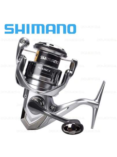 SHIMANO بكرة إلقاء الطعم شيمانو ناسي، تروس هاجان/ بكرة خط آر-سي متعددة الأغراض للصيد بالإغراء