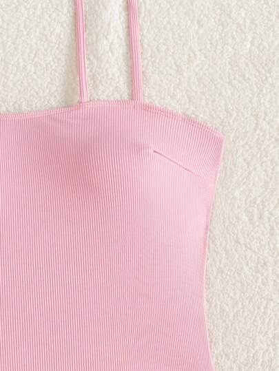 طقم تانكيني حريمي Swim Lushoire طقم ملابس سباحة بيكيني للنساء، سروال مزخرف بطبعات زهور وبقيط صغير مع أشرطة قابلة للتعديل، وأعلى بحمالات رفيعة للاسترخاء على الشاطئ