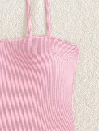 طقم تانكيني حريمي Swim Lushoire طقم ملابس سباحة بيكيني للنساء، سروال مزخرف بطبعات زهور وبقيط صغير مع أشرطة قابلة للتعديل، وأعلى بحمالات رفيعة للاسترخاء على الشاطئ