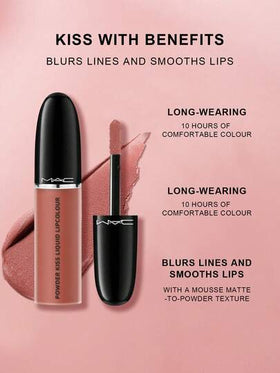 محدد الشفاه السائل MAC Powder Kiss - 997 Over The Taupe - حجم 0.17 أونصة