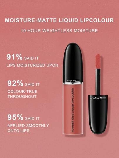 محدد الشفاه السائل MAC Powder Kiss - 997 Over The Taupe - حجم 0.17 أونصة