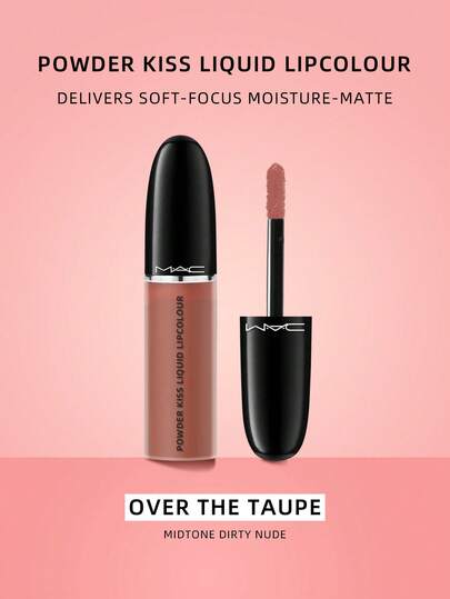 محدد الشفاه السائل MAC Powder Kiss - 997 Over The Taupe - حجم 0.17 أونصة
