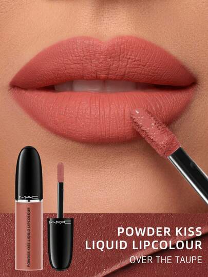 محدد الشفاه السائل MAC Powder Kiss - 997 Over The Taupe - حجم 0.17 أونصة