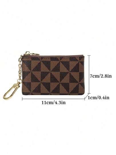 محفظة صغيرة للتغيير، جيب سحاب للعملات مع سلسلة مفاتيح ، محفظة صغيرة للنساء، محفظة مفاتيح صغيرة للنساء والرجال ، حقيبة عملات مقاومة للماء ، محفظة صغيرة للعملات بسحاب وحلقة مفاتيح، حامل بطاقات صغير، حقيبة تخزين صغيرة للعملات والبطاقات والأحمر شفاه