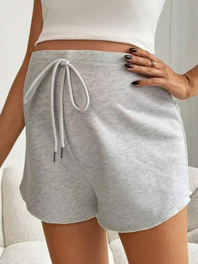 SHEIN شورتات أمومة مريحة بخصر قابل للتعديل للنساء