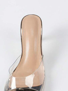 موديل 2024 للنساء، أحذية كعب سميك وشفافة من PVC، ذات خطوط بريطانية أنيقة وكاجوال، مريحة للارتداء وملائمة للأحوال الاجتماعية والشوارع، من مادة TPU، مناسبة للربيع والخريف، بألوان الشمبانيا والأبيض والبيج