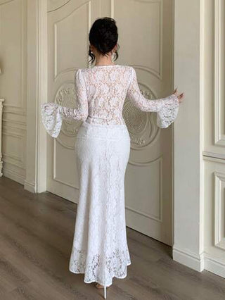 Modelyn العيد ملابس نسائية قطعتين للارتداء اليومي