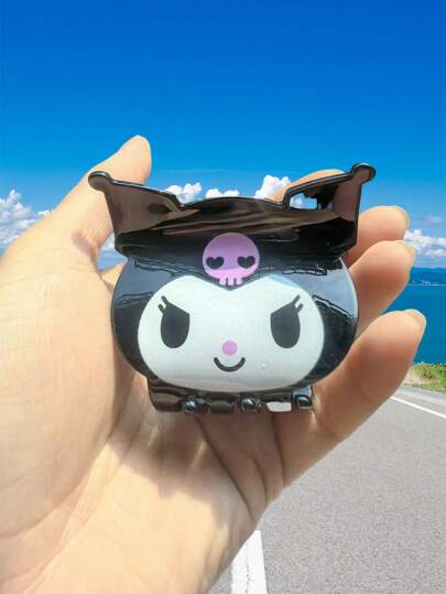Sanrio 1 قطعة من ملحقات شعر كليبسات شعر جديدة بالكامل ملونة بلطيفة من شركة سانريو، شكل القطط والجراء، هدية مثالية للعائلة والأصدقاء والزملاء، ملحقات شعر، ديكور منزلي وحمام، صيفي