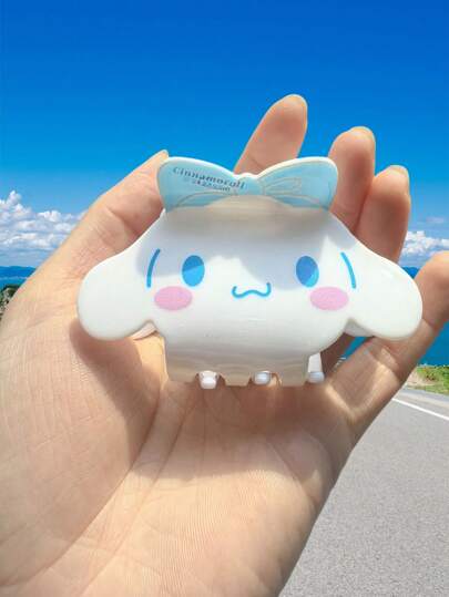 Sanrio 1 قطعة من ملحقات شعر كليبسات شعر جديدة بالكامل ملونة بلطيفة من شركة سانريو، شكل القطط والجراء، هدية مثالية للعائلة والأصدقاء والزملاء، ملحقات شعر، ديكور منزلي وحمام، صيفي