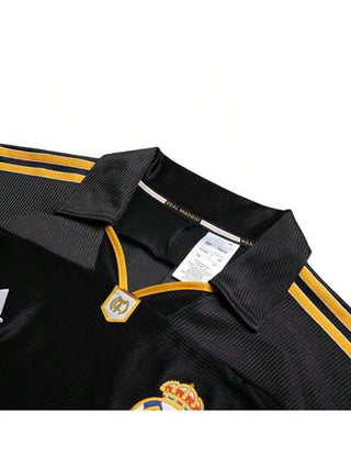 Adidas ملابس علوية رياضي قصير الأكمام للرجال REAL 3 JSY 99 مريح وعادي للجري والتدريب JW1992