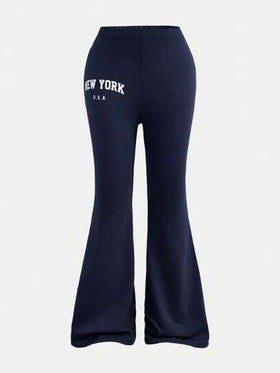 SHEIN Girlism طقم قميص كاجوال بأكمام قصيرة فضفاضة مطبوع عليه حرف وبنطلون واسع للفتيات المراهقات، قطعتان