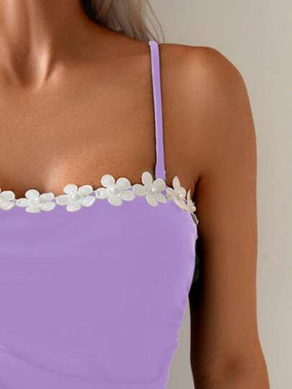طقم تانكيني حريمي Swim Basics طقم بيكيني أنيق جديد أسود من قطعتين "علوي وسفلي"، بتصميم أشرطة مطوية، أنيق وعصري