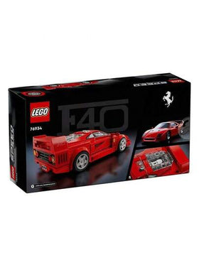LEGO طقم لعبة تجميع سيارة "ليجو إف40" النموذجية, هدية مناسبة للأطفال