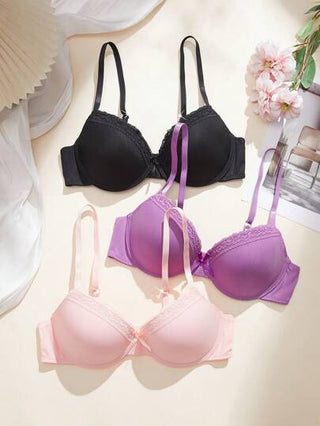 Shein Underwear&Sleepwear Basics 3 قطع من سرديات الملابس النسائية الكاجوال البسيطة