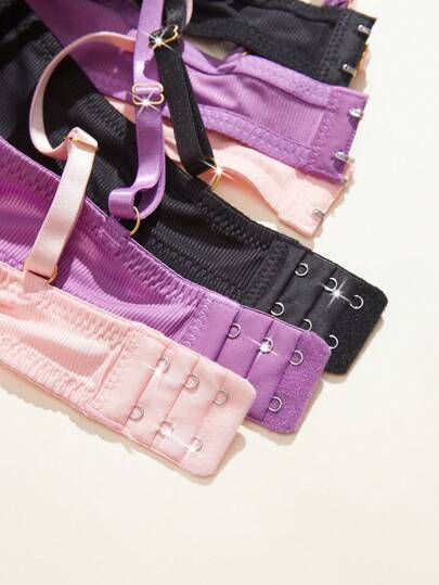 Shein Underwear&Sleepwear Basics 3 قطع من سرديات الملابس النسائية الكاجوال البسيطة