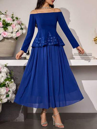 Modelyn العيد إطلالة بقطعتين للنساء للاستخدام اليومي