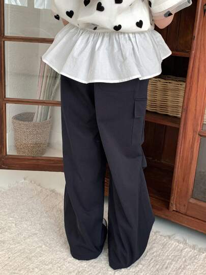 DAZY بنطلونات كاجوال للبنات للخريف والربيع/الصيف