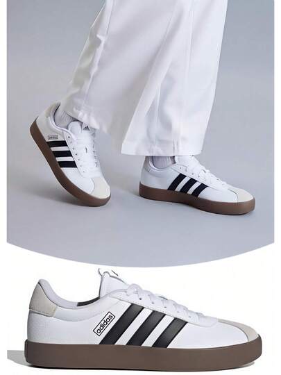 Adidas حذاء التنس الكاجوال الرياضي الرجعي VL COURT 3.0 الجديد