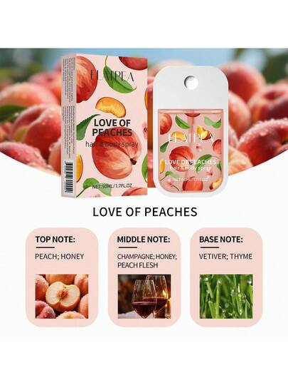 رذاذ عطر غرفة 50 مل بنكهة الفاكهة الصيفية، ذو رائحة فاكهية قوية ومستمرة طويلة الأمد، رذاذ عطري محمول للغرفة والصالة