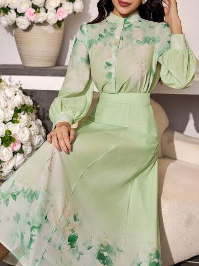 طقم حريمي قطعتين Modelyn العيد ملابس نسائية قطعتين للارتداء اليومي