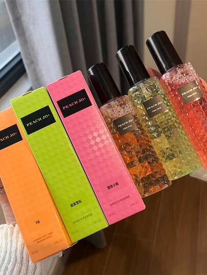 PEACH JO+ 1 قطعة/رذاذ عطري للملابس، معطر هواء، عطر خفيف وعطر دائم، مناسب للعائلة والأصدقاء، هدايا عيد الحب، حفلات الزفاف الرومانسية، والمنزل.