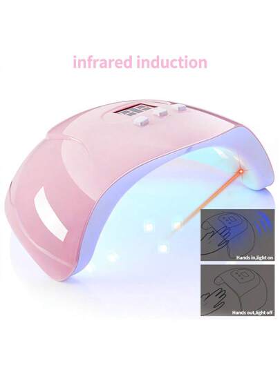 طقم أدوات احترافية لفن الأظافر، شمعة UV لأظافر الجل، آلة مجفّفة للطلاء الجيلي، مثقاب كهربائي للأظافر، شوكة لإزالة البشرة الميتة، جيل لتفريد الأصابع، ملف للأظافر، فرشاة لرسم نقوش أظافر، طقم مناكير/باديكير الأظافر، مجموعة أدوات مانيكير بروفيشينال -...