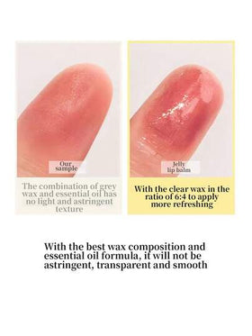 Rom&nd أحمر شفاه جل رومان كريستال جيلي لمعان الشفاه مرطب ومغذي بدون لزوجة لامع الشفاه