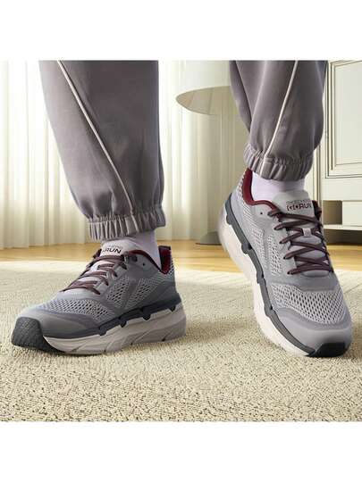Skechers أحذية الجري للرجال، أحذية الجري ذات التوسيد الممتاز MAX CUSHIONING PREMIER، أحذية رياضية وكاجوال مريحة وخفيفة الوزن 54450-GYRD